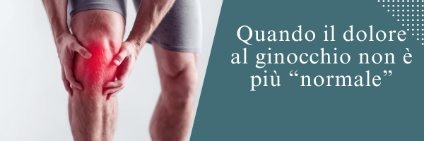 Quando il dolore al ginocchio non è più “normale”: segnali da non sottovalutare