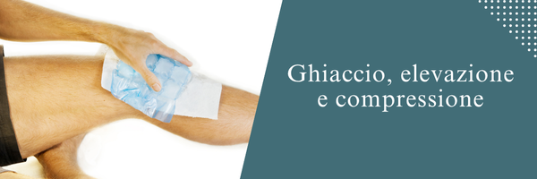 Ghiaccio, elevazione e compressione